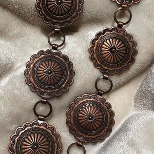 Vintage Style Copper Belt